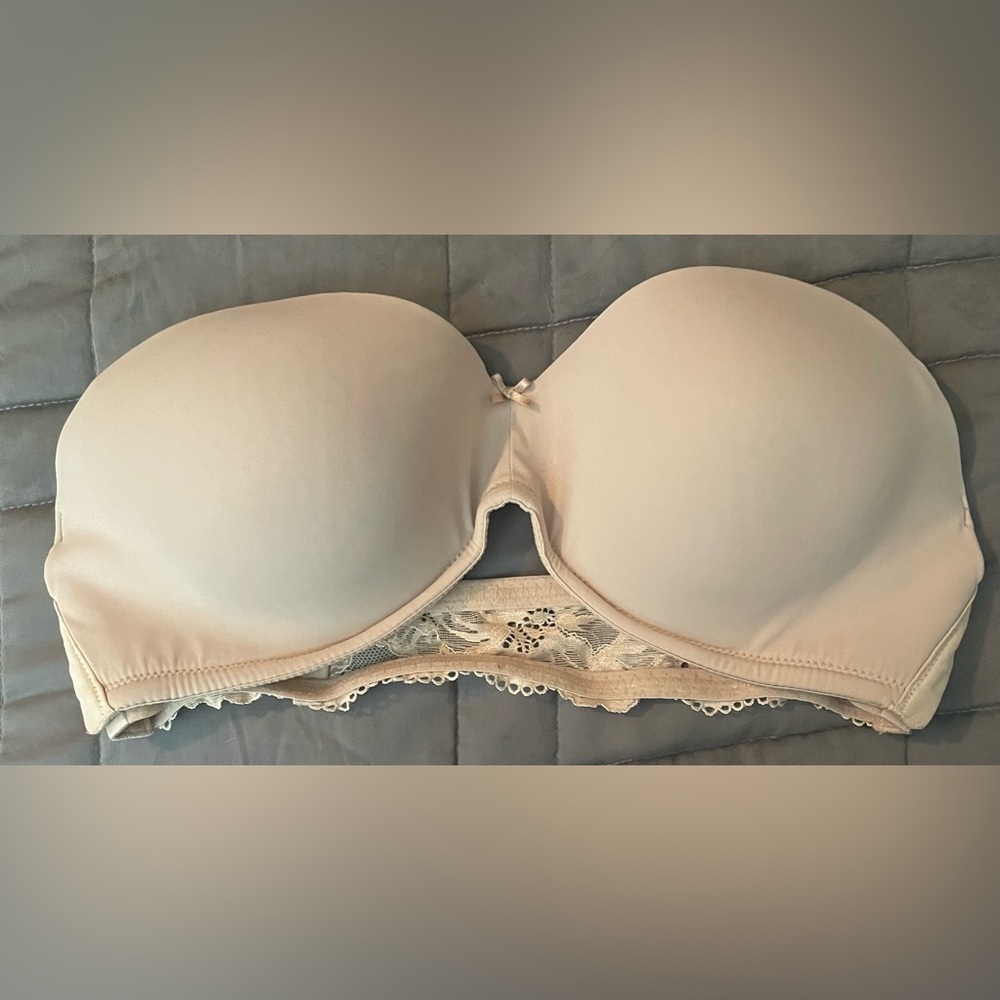 Strapless bra